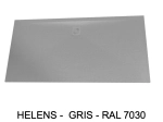 Receveur de douche, avec position évacuation à vingt centimètre du bord, L. 180 à 200 x l. 65 à 100 cm, résine pleine masse anti glissante PN24, Garantie 5 ans, Livraison offerte